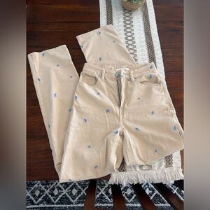 Pacsun 90s Boyfriend Corduroy Mushroom Jeans